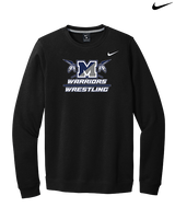 Manasquan HS Wrestling Split - Mens Nike Crewneck