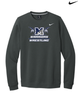 Manasquan HS Wrestling Split - Mens Nike Crewneck