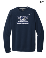 Manasquan HS Wrestling Split - Mens Nike Crewneck