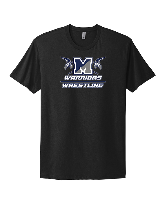 Manasquan HS Wrestling Split - Mens Select Cotton T-Shirt