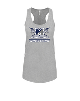 Manasquan HS Wrestling Split - Womens Tank Top