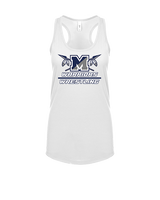 Manasquan HS Wrestling Split - Womens Tank Top