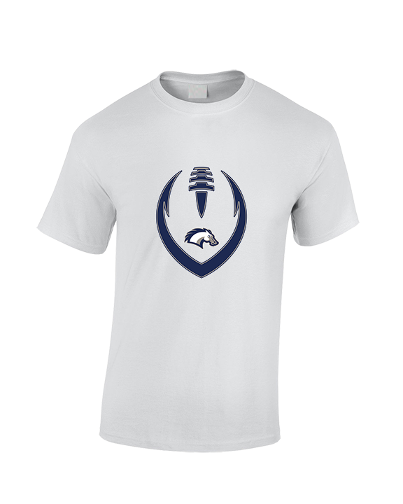 Manchester Valley HS Full Football - Cotton T-Shirt
