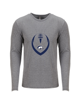 Manchester Valley HS Full Football - Tri-Blend Long Sleeve