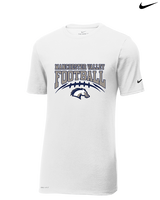 Manchester Valley HS School Football - Mens Nike Cotton Poly Tee