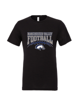 Manchester Valley HS School Football - Tri-Blend Shirt