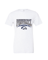 Manchester Valley HS School Football - Tri-Blend Shirt