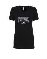 Manchester Valley HS School Football - Womens V-Neck