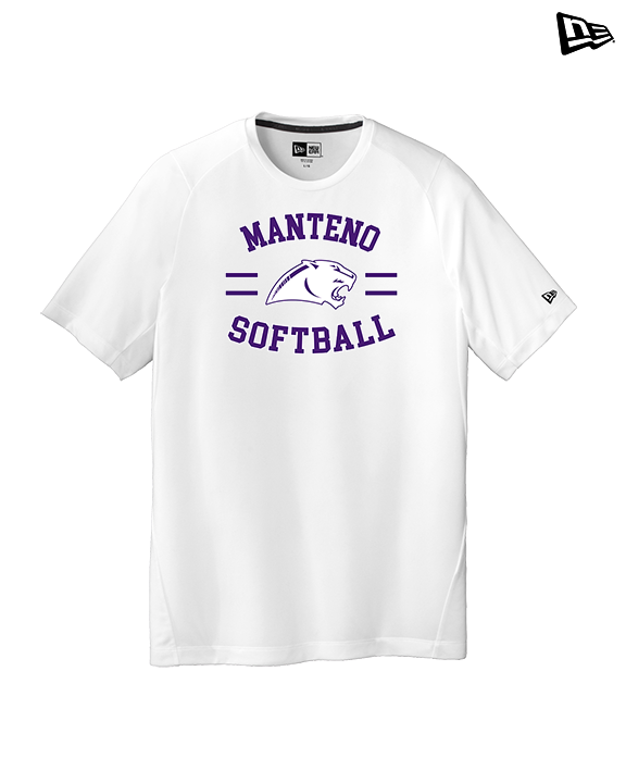 Manteno HS Softball Curve - New Era Performance Shirt