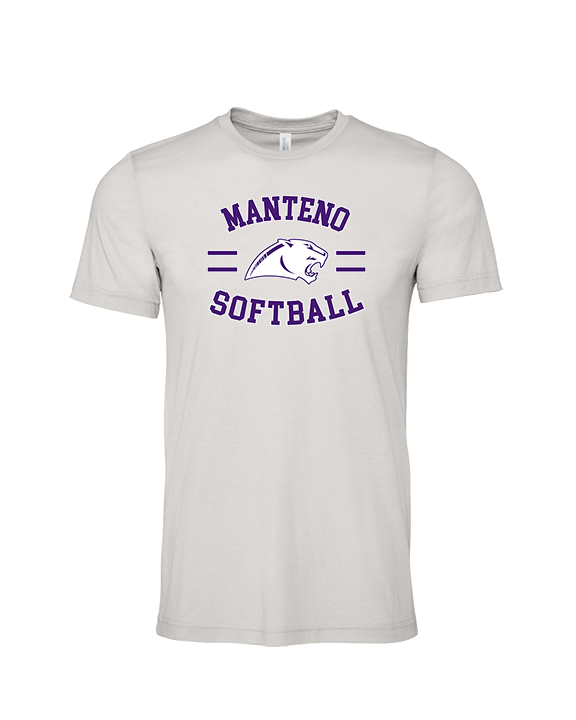 Manteno HS Softball Curve - Tri-Blend Shirt