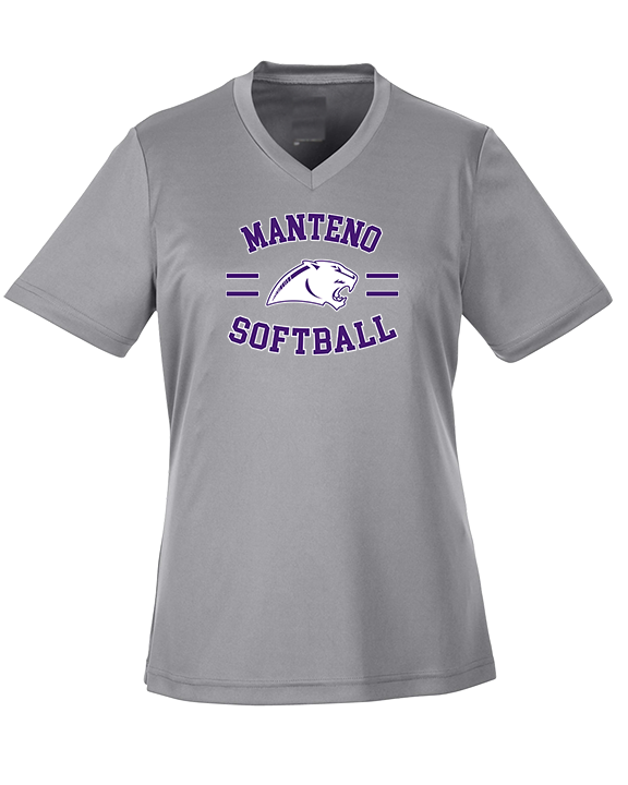 Manteno HS Softball Curve - Womens Performance Shirt