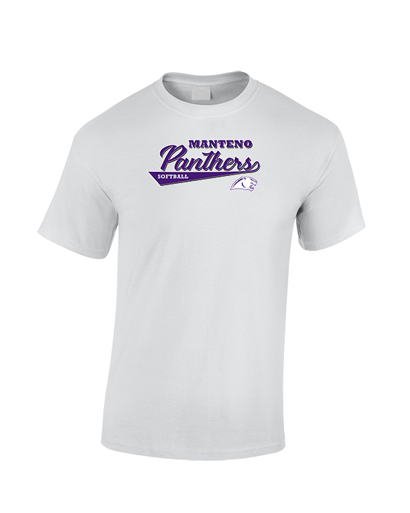 Manteno HS Softball Custom - Cotton T-Shirt