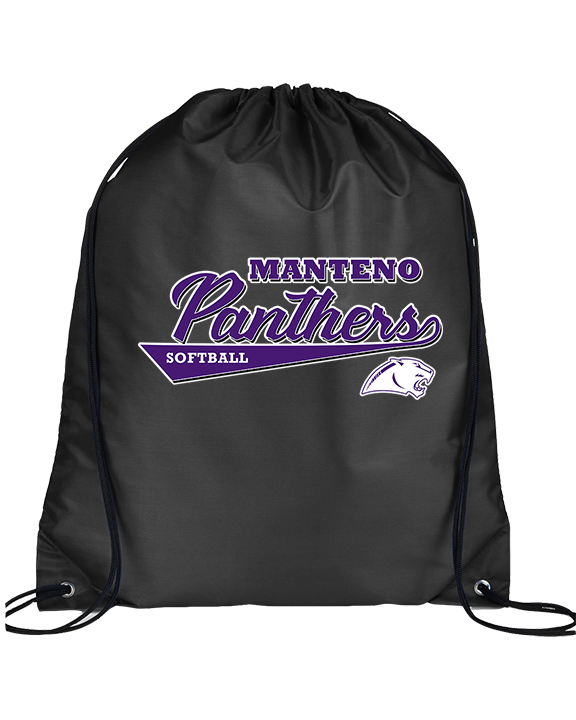 Manteno HS Softball Custom - Drawstring Bag