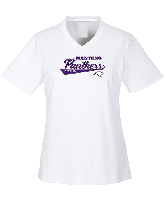 Manteno HS Softball Custom - Womens Performance Shirt