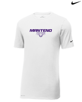 Manteno HS Softball Design - Mens Nike Cotton Poly Tee