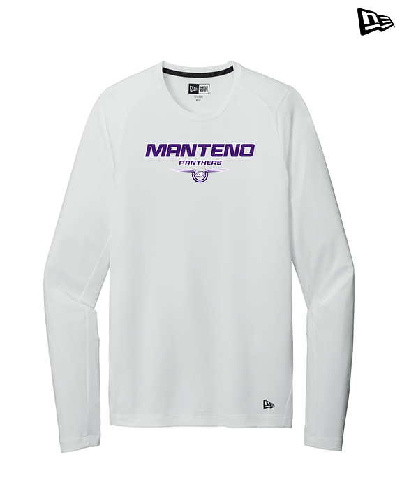 Manteno HS Softball Design - New Era Performance Long Sleeve