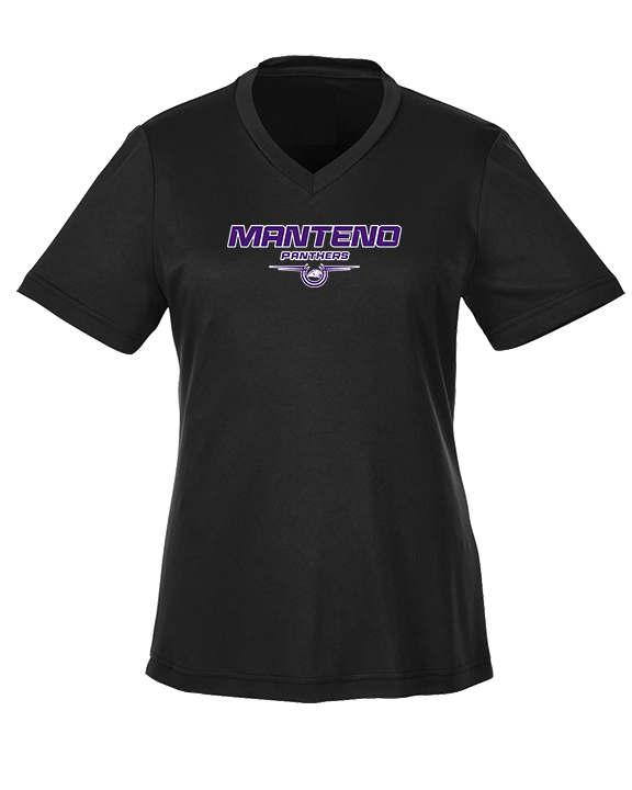 Manteno HS Softball Design - Womens Performance Shirt