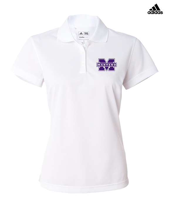 Manteno HS Softball Logo M - Adidas Womens Polo