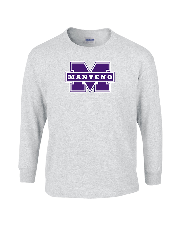 Manteno HS Softball Logo M - Cotton Longsleeve