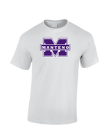 Manteno HS Softball Logo M - Cotton T-Shirt