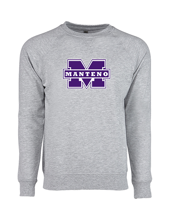 Manteno HS Softball Logo M - Crewneck Sweatshirt