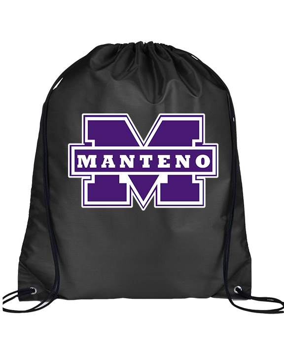 Manteno HS Softball Logo M - Drawstring Bag