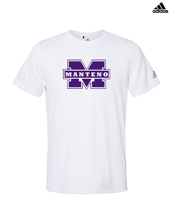 Manteno HS Softball Logo M - Mens Adidas Performance Shirt
