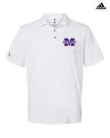 Manteno HS Softball Logo M - Mens Adidas Polo