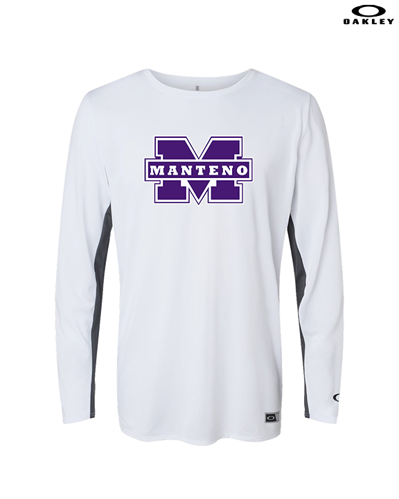 Manteno HS Softball Logo M - Mens Oakley Longsleeve