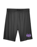 Manteno HS Softball Logo M - Mens Training Shorts with Pockets