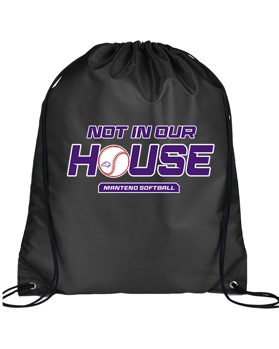 Manteno HS Softball NIOH - Drawstring Bag