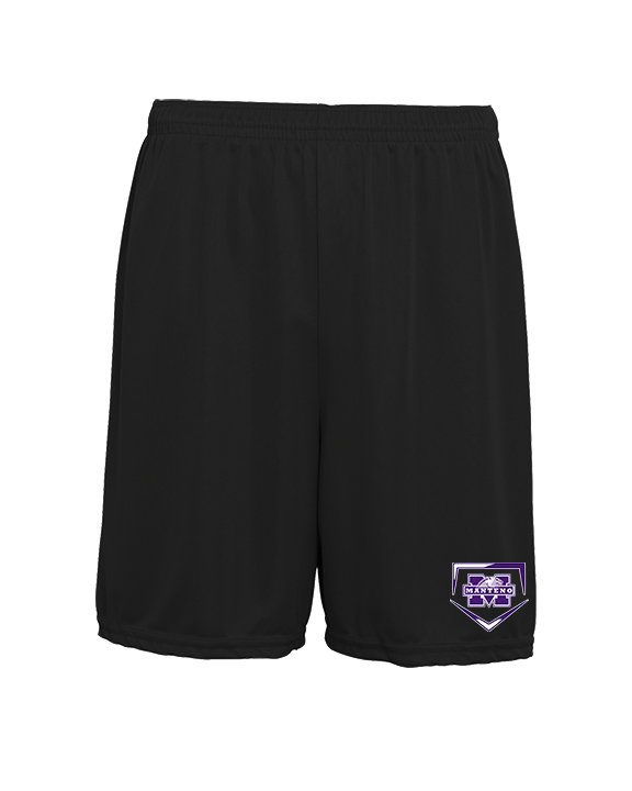 Manteno HS Softball Plate - Mens 7inch Training Shorts