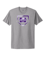 Manteno HS Softball Plate - Mens Select Cotton T-Shirt