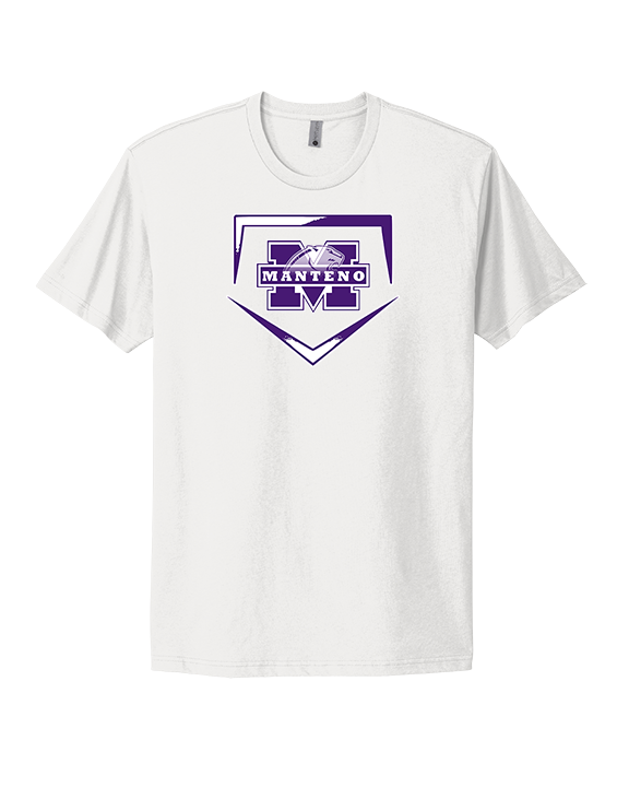 Manteno HS Softball Plate - Mens Select Cotton T-Shirt