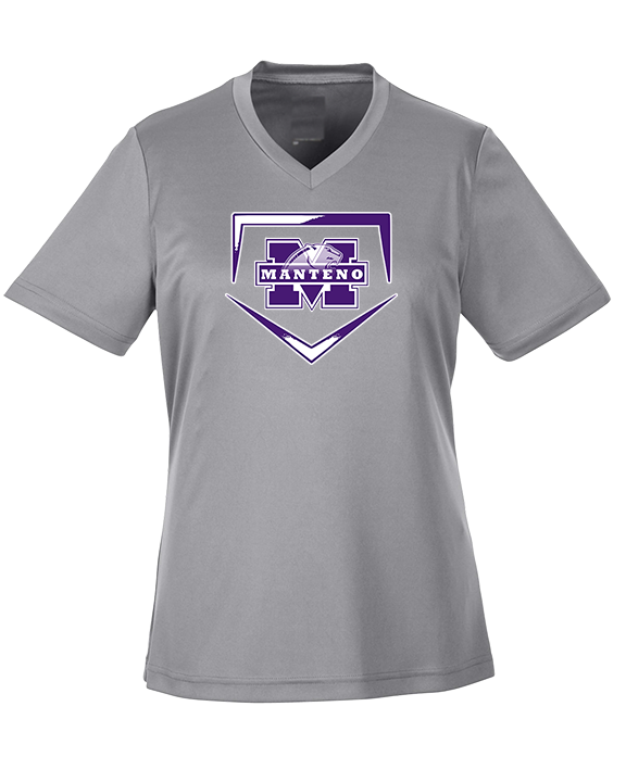 Manteno HS Softball Plate - Womens Performance Shirt