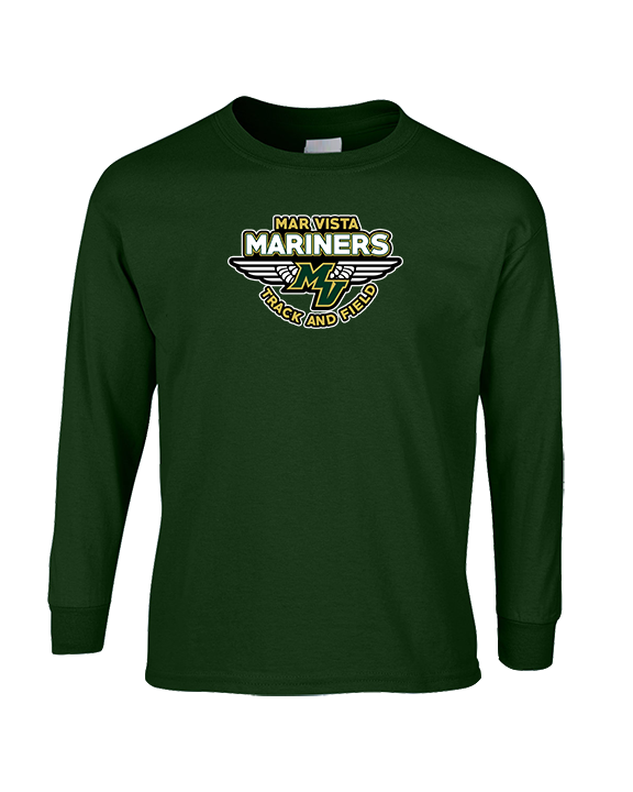 Mar Vista HS Track & Field Logo - Cotton Longsleeve