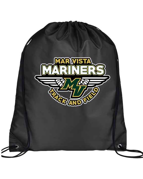 Mar Vista HS Track & Field Logo - Drawstring Bag