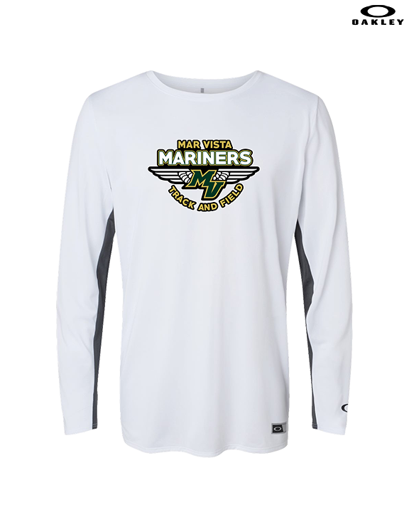 Mar Vista HS Track & Field Logo - Mens Oakley Longsleeve