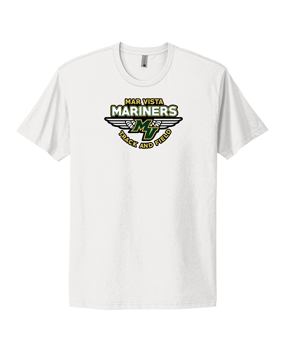 Mar Vista HS Track & Field Logo - Mens Select Cotton T-Shirt