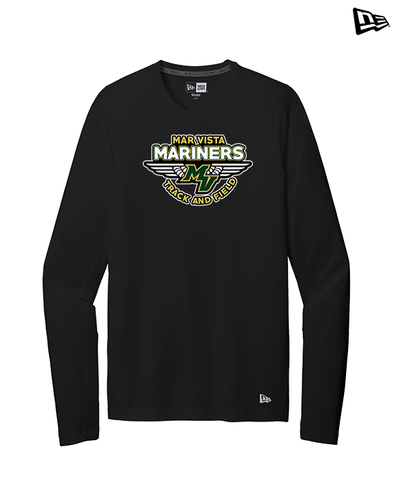 Mar Vista HS Track & Field Logo - New Era Performance Long Sleeve