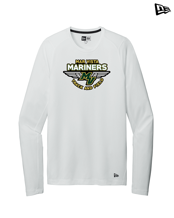 Mar Vista HS Track & Field Logo - New Era Performance Long Sleeve
