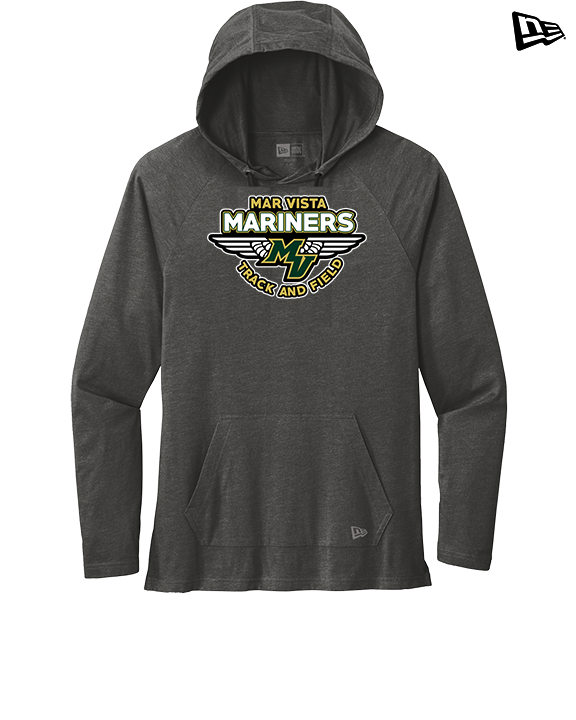 Mar Vista HS Track & Field Logo - New Era Tri-Blend Hoodie