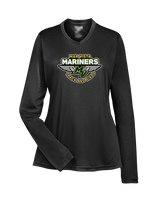 Mar Vista HS Track & Field Logo - Womens Performance Longsleeve