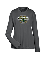 Mar Vista HS Track & Field Logo - Womens Performance Longsleeve