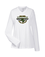 Mar Vista HS Track & Field Logo - Womens Performance Longsleeve