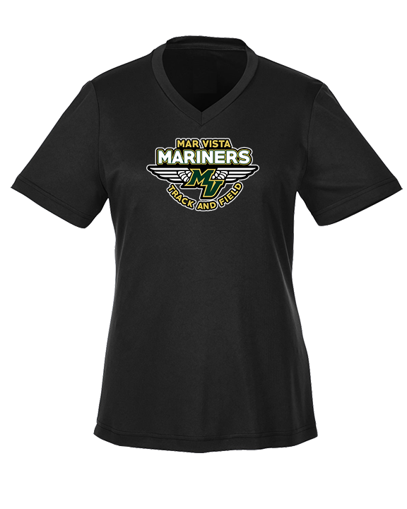 Mar Vista HS Track & Field Logo - Womens Performance Shirt