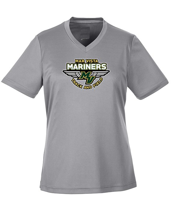 Mar Vista HS Track & Field Logo - Womens Performance Shirt