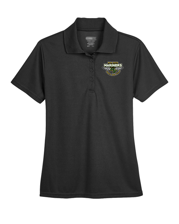 Mar Vista HS Track & Field Logo - Womens Polo