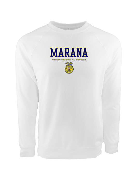 Marana HS FFA Block - Crewneck Sweatshirt