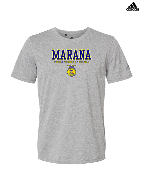 Marana HS FFA Block - Mens Adidas Performance Shirt